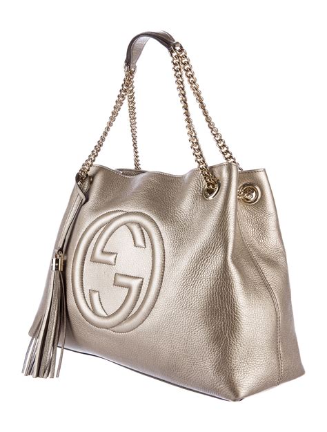 gucci soho chain bag size|replacement chain for Gucci bag.